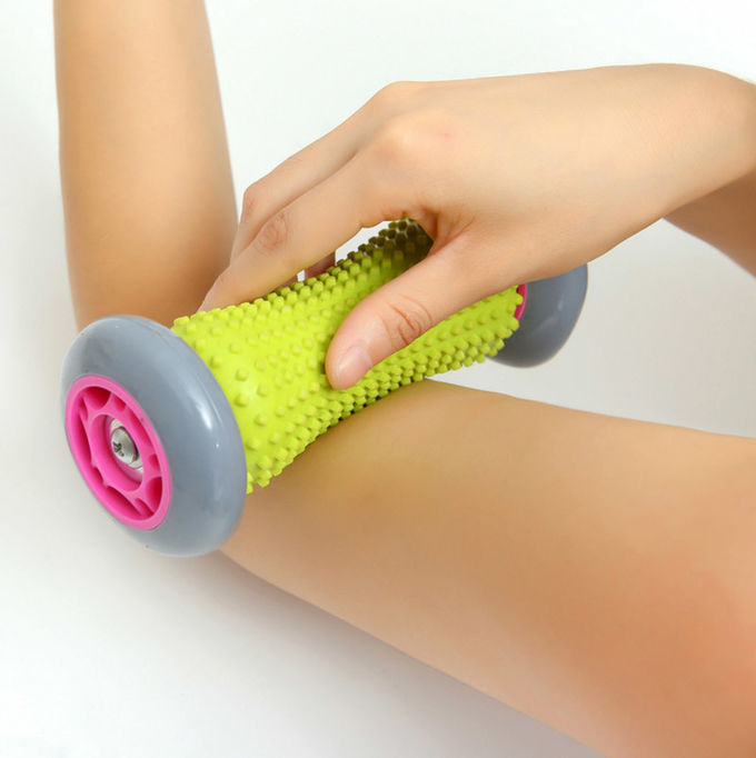 Portable Muscle Fascia Massager Yoga Roller Mengurangi Nyeri Otot / Nyeri