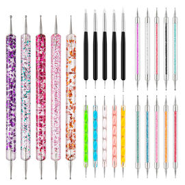 Lukisan Gel UV Alat Perawatan Kuku Dotting Pen Berat 45g Berbagai Warna Tersedia