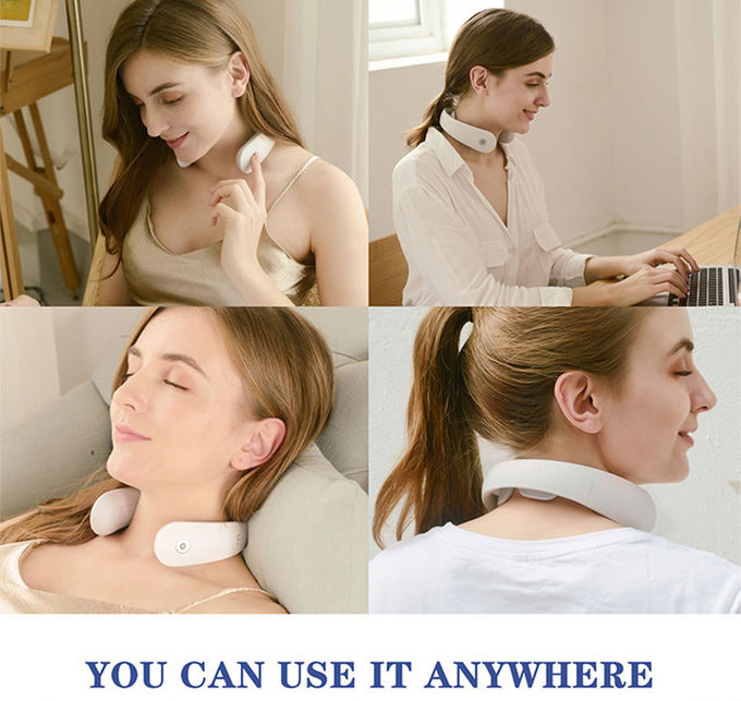 Intelligent Control Heated Neck Massager Untuk Nyeri Serviks / Kelelahan Leher / Ketegangan Serviks