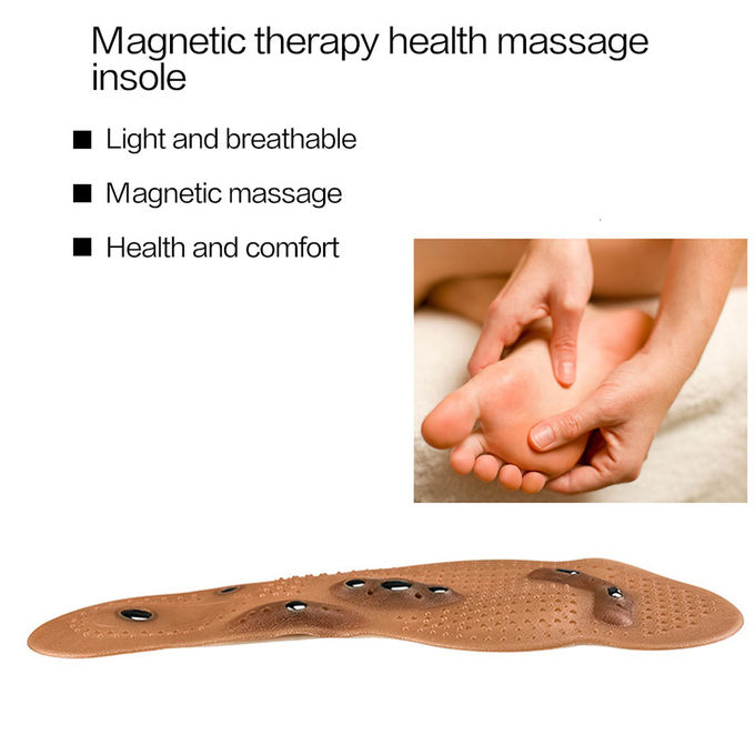 Pain Relief Magnetic Acupressure Sol, Magnetic Shoe Pads Menghilangkan Bau Kaki