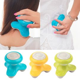 Cina Portable Heated Neck Massager / Mini Electric Massager Bentuk Ergonomis Ringan pabrik