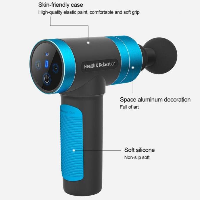 Layar Sentuh Muscle Fascia Massager Frekuensi Tinggi Getaran Disipasi Kelelahan